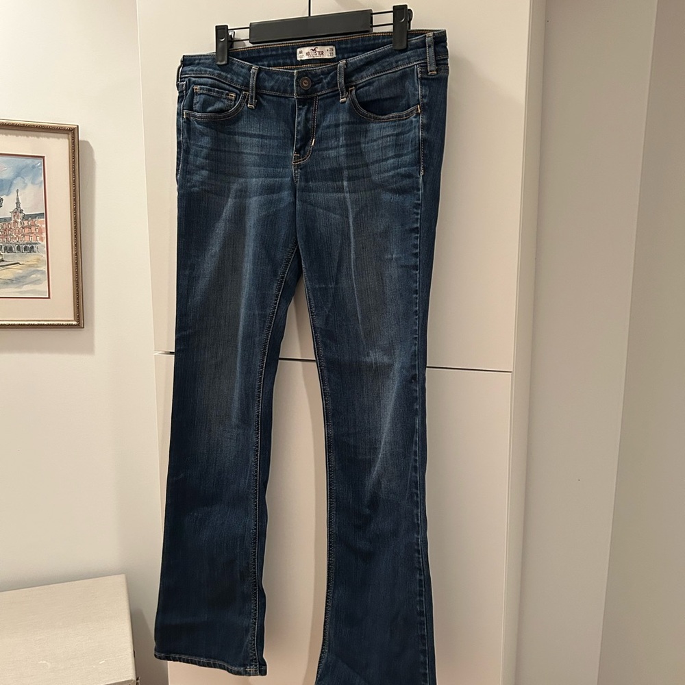 Hollister Dark Boot Cut Jeans Size 9R